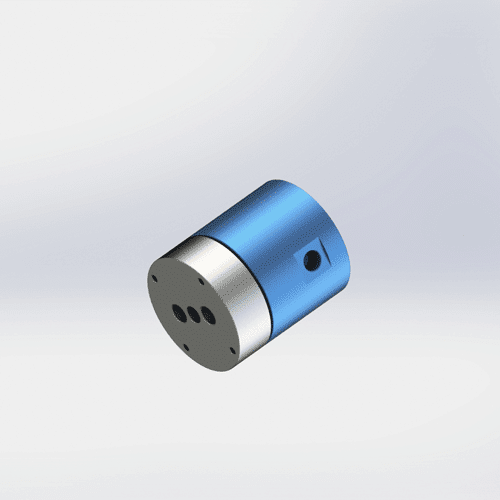 2 inlet and 2 outlet holes 8 rotary joint - Image 4