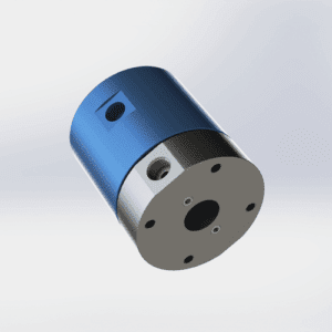 2-in, 2-out, 16-hole rotary joint