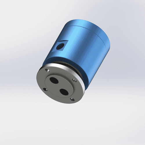 2 inlet and 2 outlet rotary joint