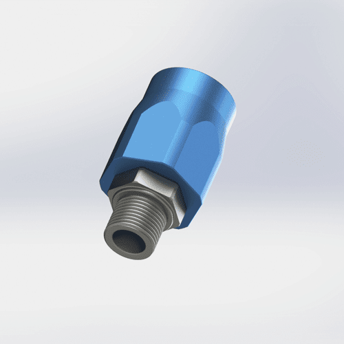 1 in and 1 out rotary joint - Image 3